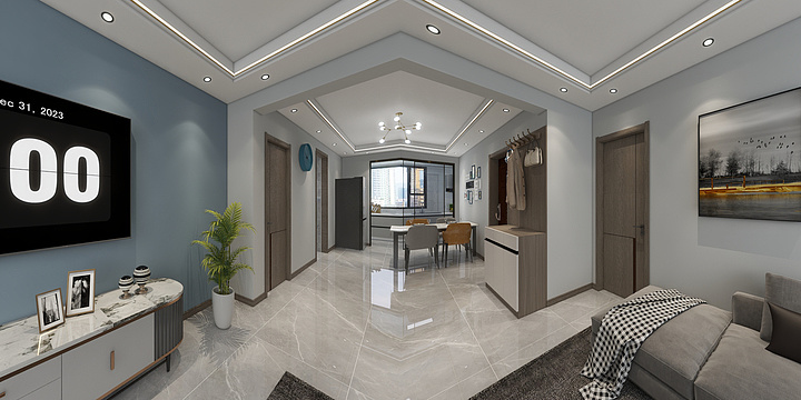 设计师李爱军-嘉州花悦13-2-1702-装修设计方案