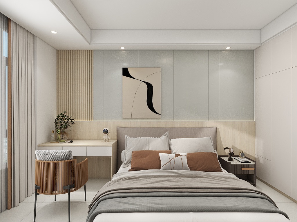 设计师周锦龙-智慧城19栋4单元402-装修设计方案