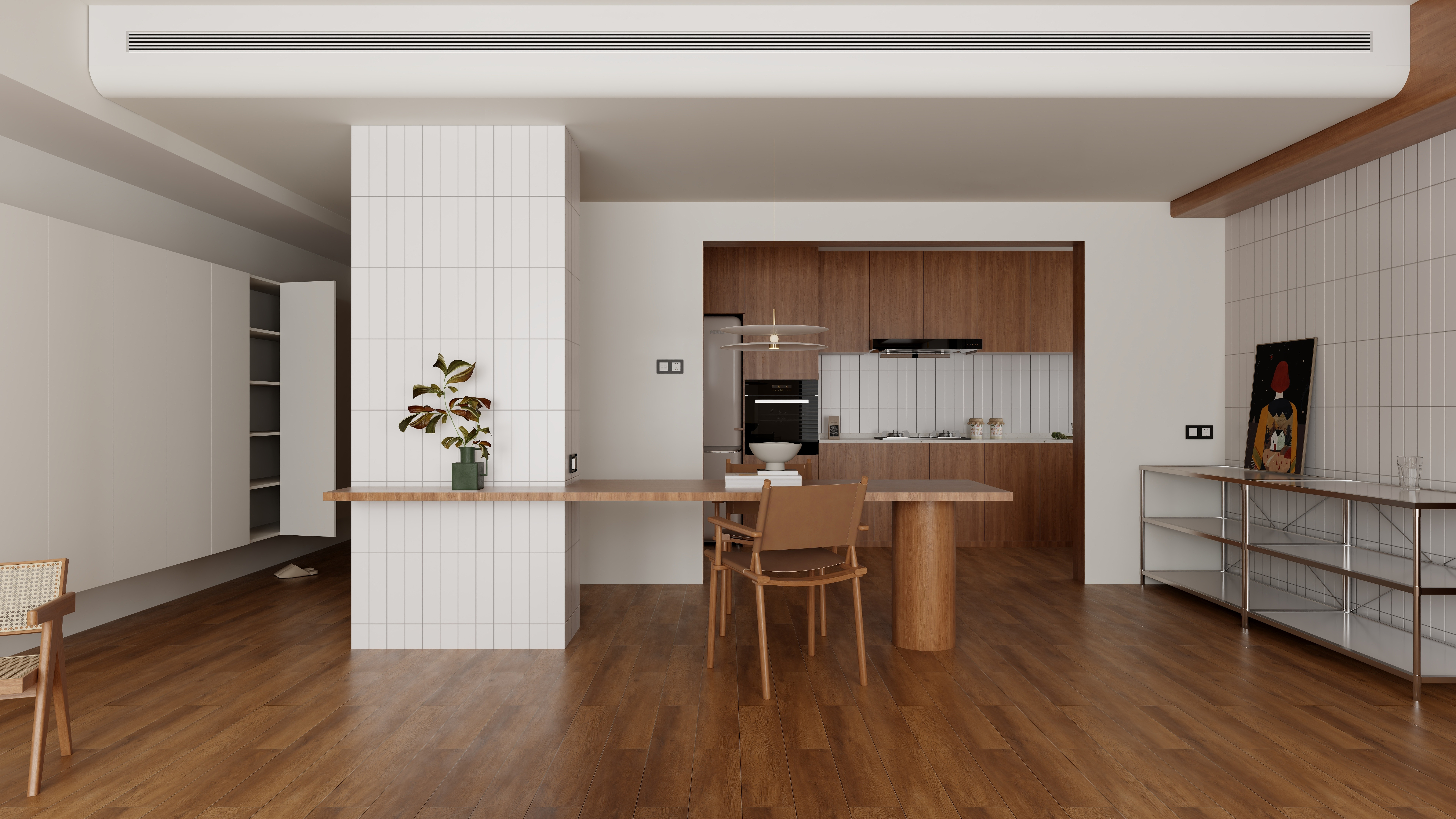 设计师陈端阳-【归家日记】137方原木风-装修设计方案