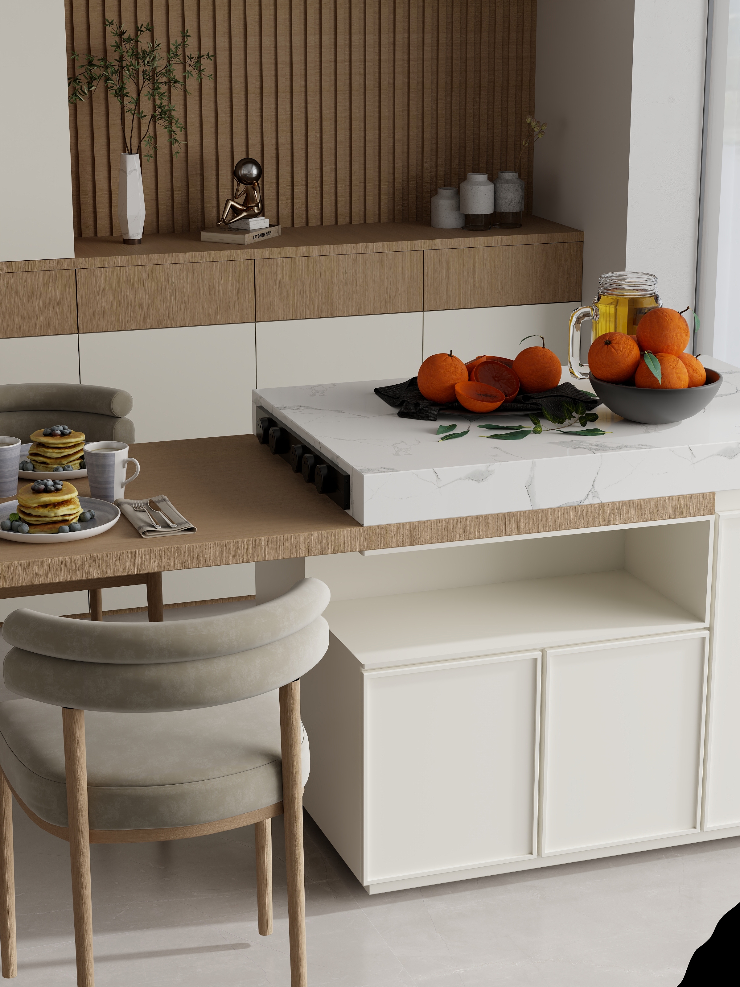 小小西瓜丨空間設計-碧桂园繁花里-126㎡3室-装修设计方案