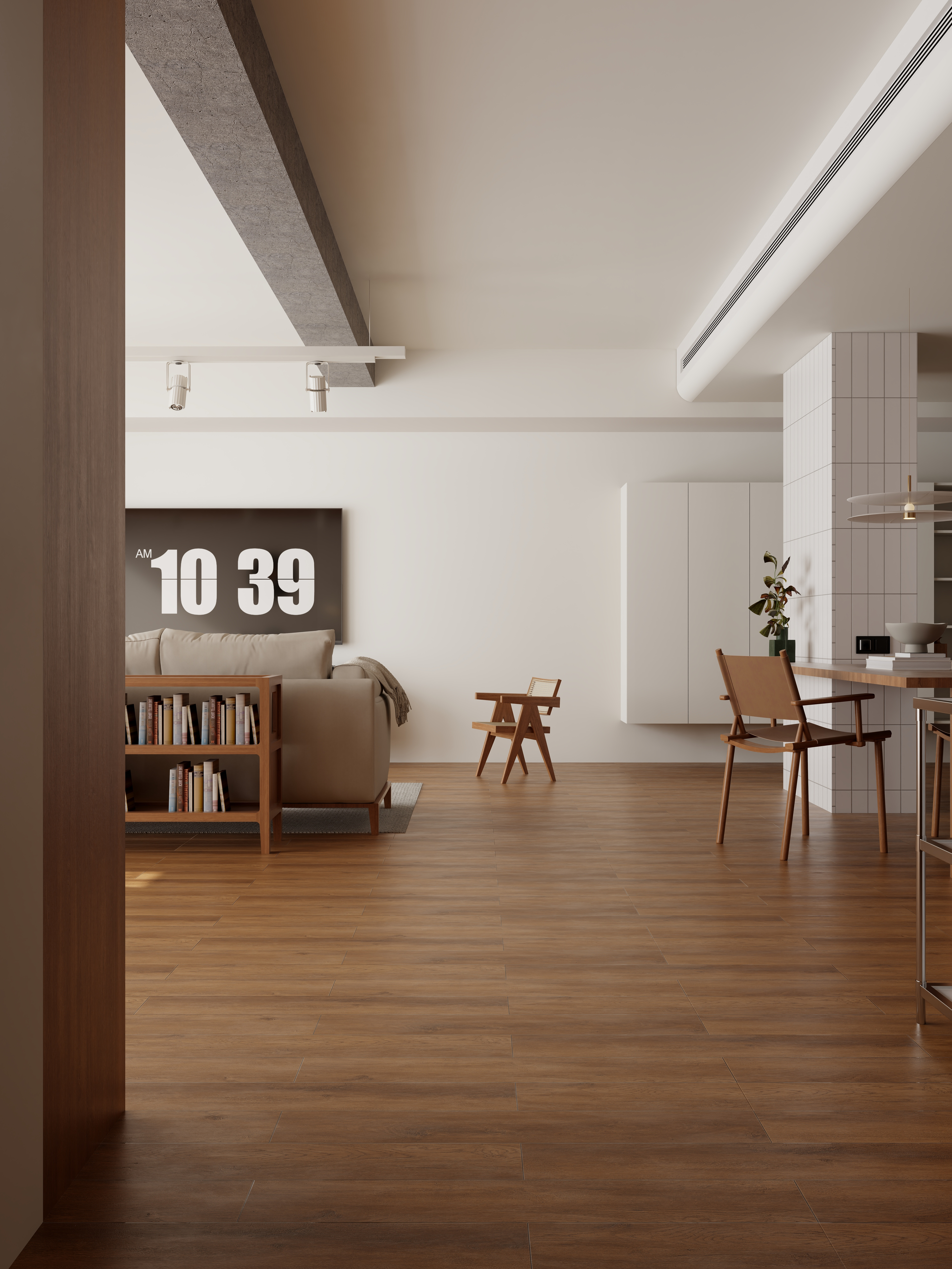 设计师陈端阳-【归家日记】137方原木风装修效果图