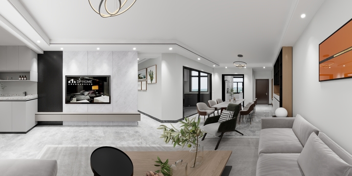 高格室内设计-红星天铂-装修设计方案