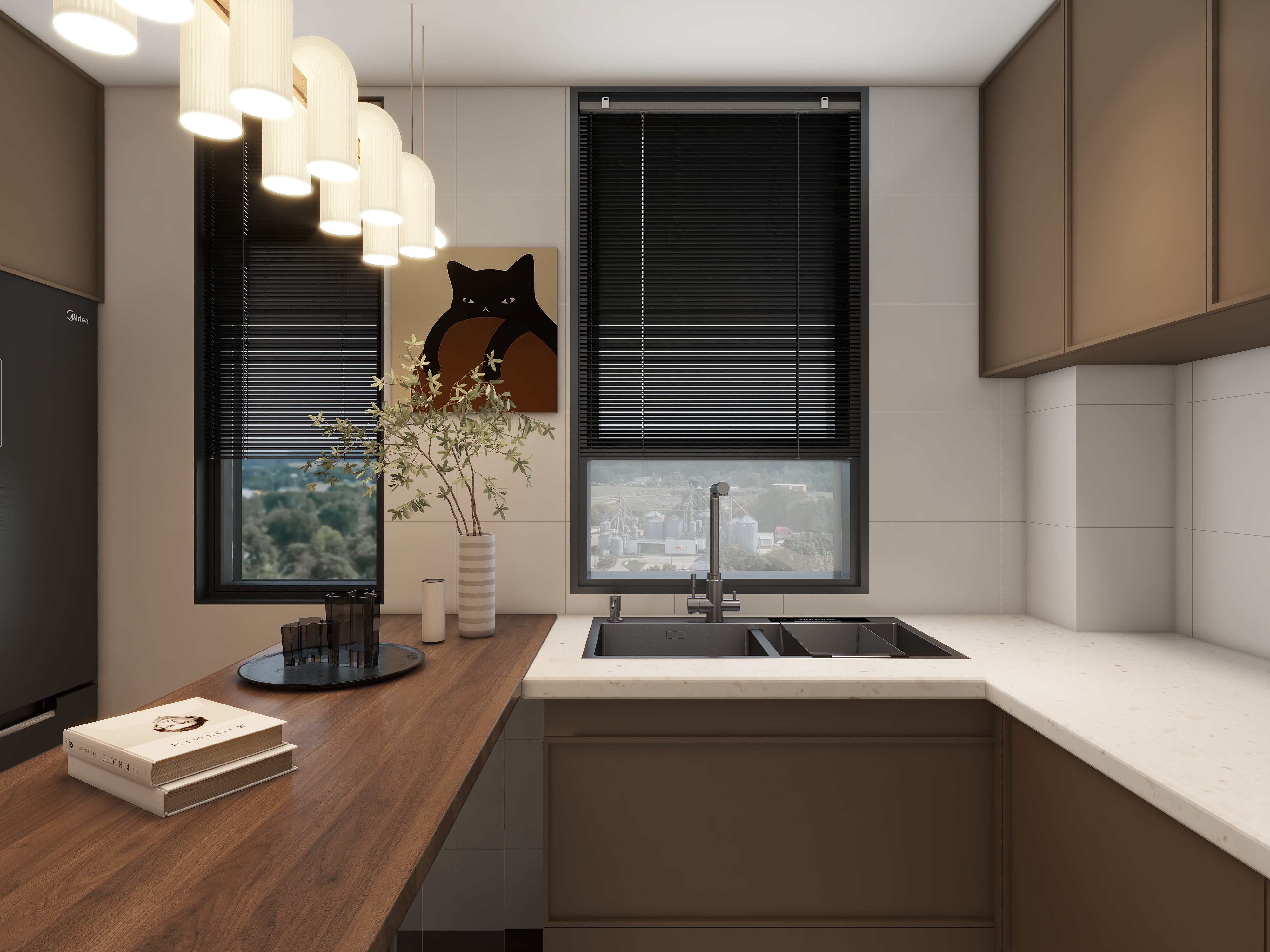 残酷夏日-中古风66㎡2室-装修设计方案