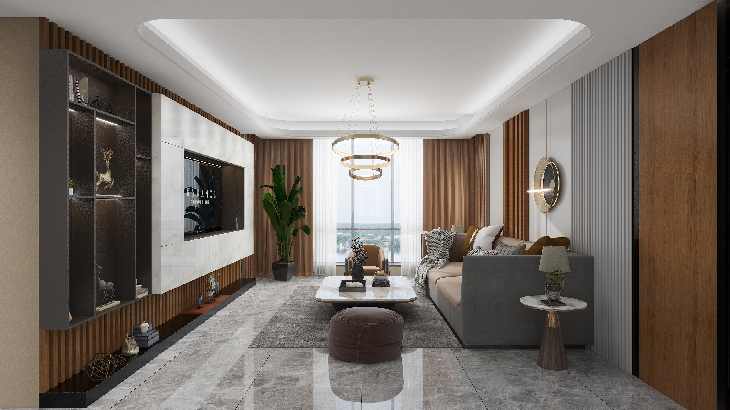 E辉-融创悦湖台-新中式-装修设计方案