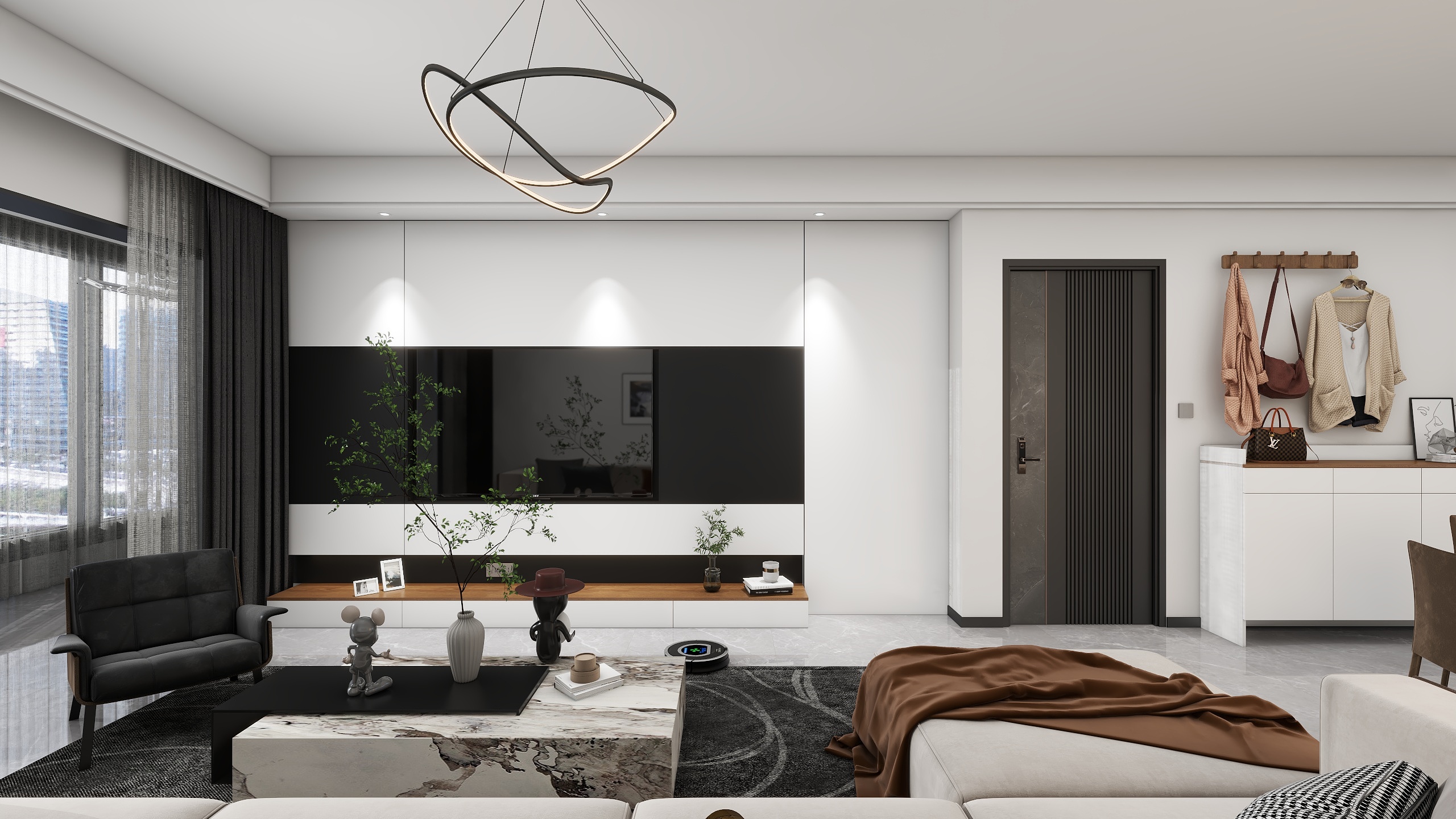 san18048677852-汉中智慧城128㎡3室-装修设计方案