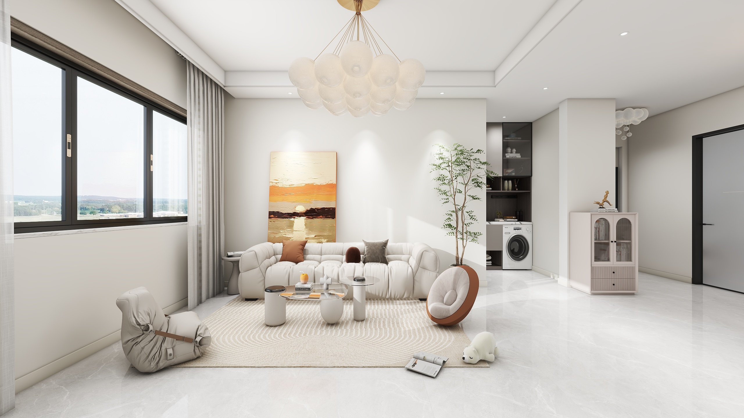 No-苏苏-98平琼华美墅-装修设计方案