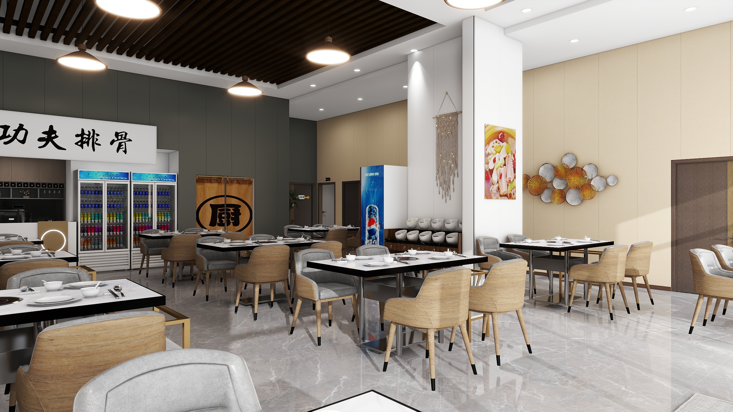 伍朝富-功夫排骨-装修设计方案