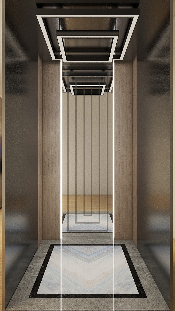 云霓之望-中式风格别墅梯装潢-装修设计方案