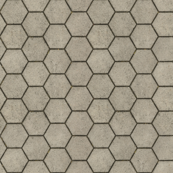 Floor Tile 3D Model - Golden