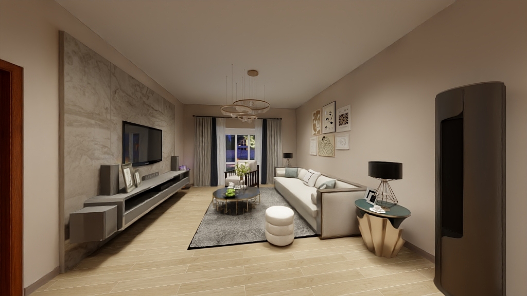 1301*sUrr-佳兆业玖珑山143㎡2室-装修设计方案