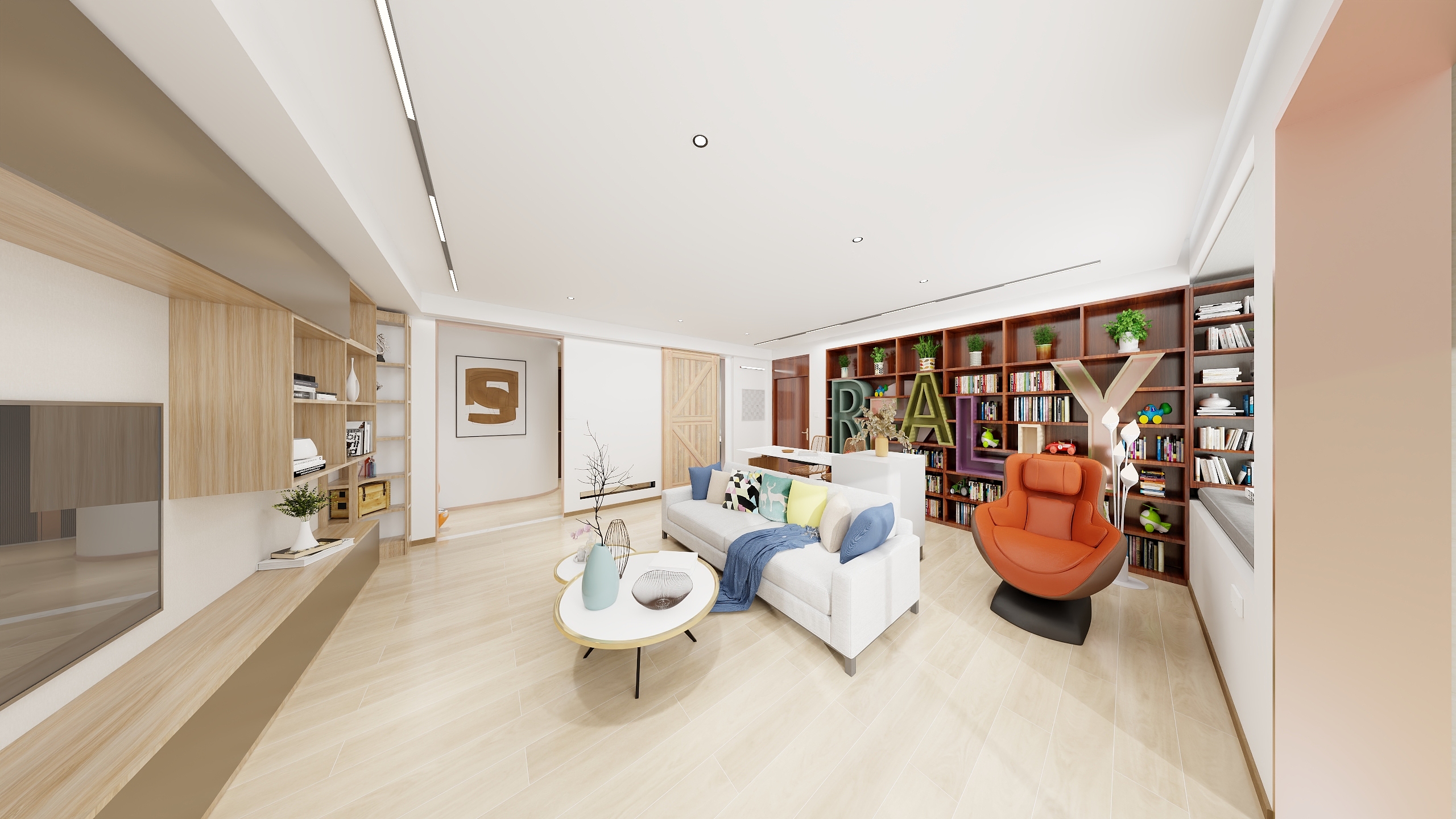 丁远初-海德公园81㎡2室-装修设计方案