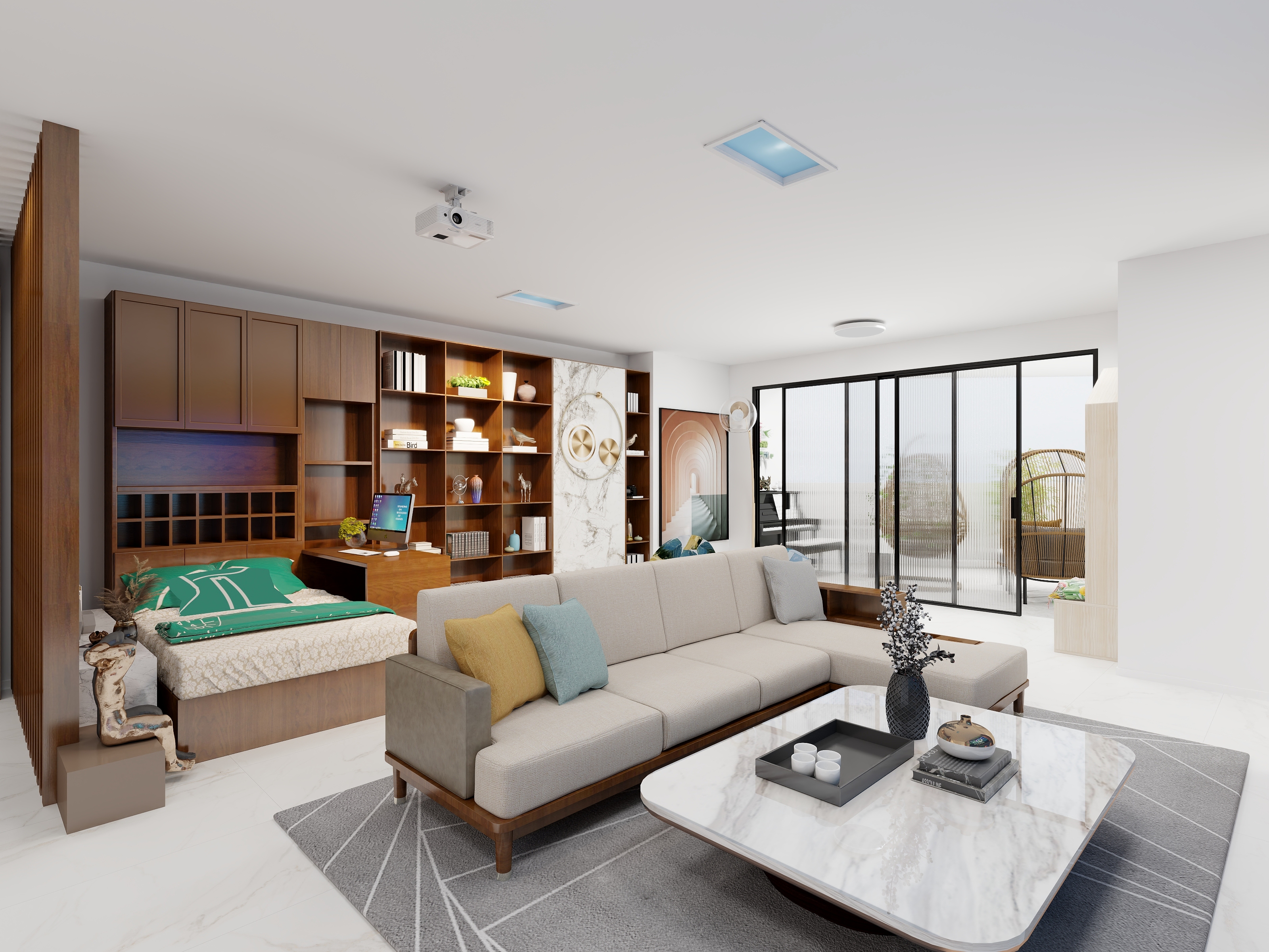 marcoJ-悉尼市中心192㎡2室-装修设计方案