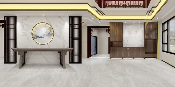 效果图设RZhE-自建房（中式、新中式）-装修设计方案