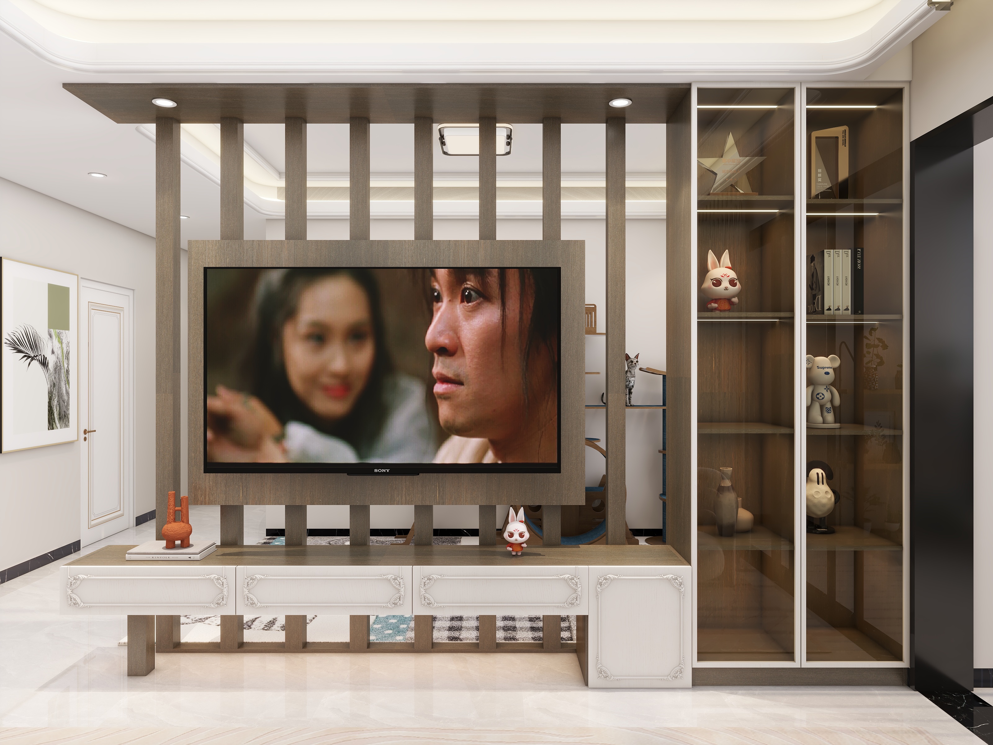 小朱设计丨-海德公园81㎡2室-装修设计方案