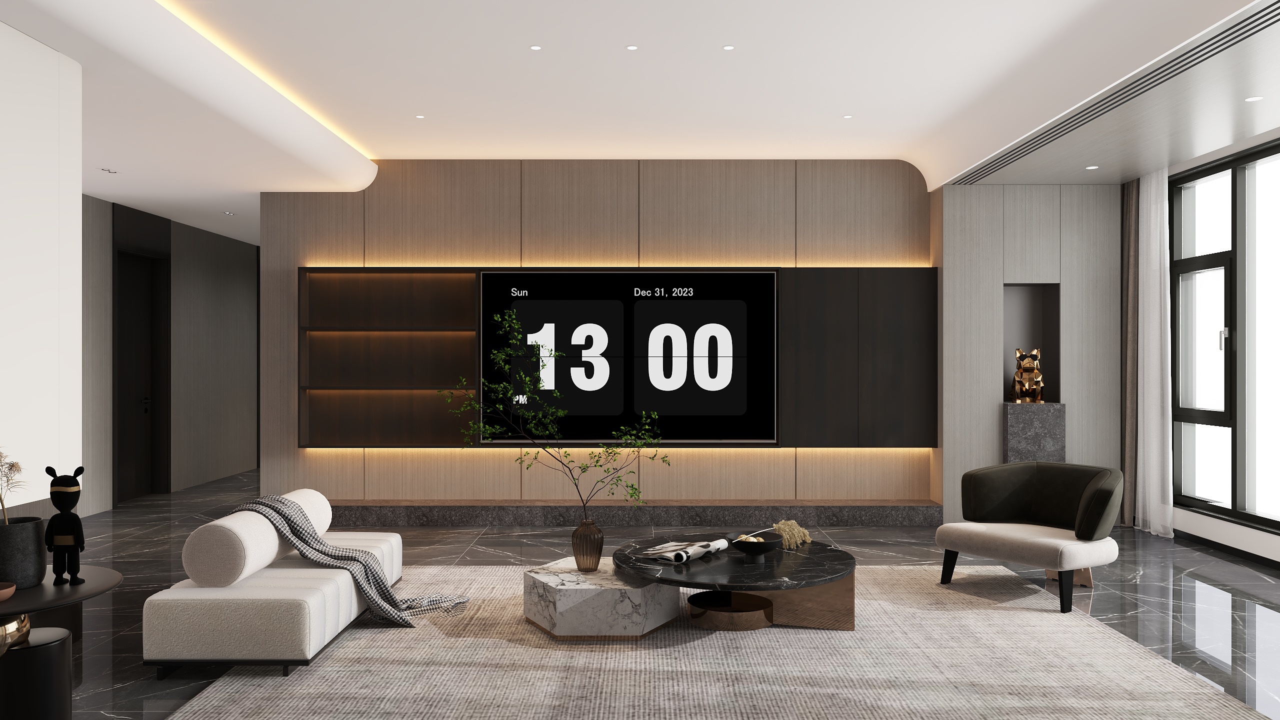 万禾空间设计-现代轻奢-装修设计方案