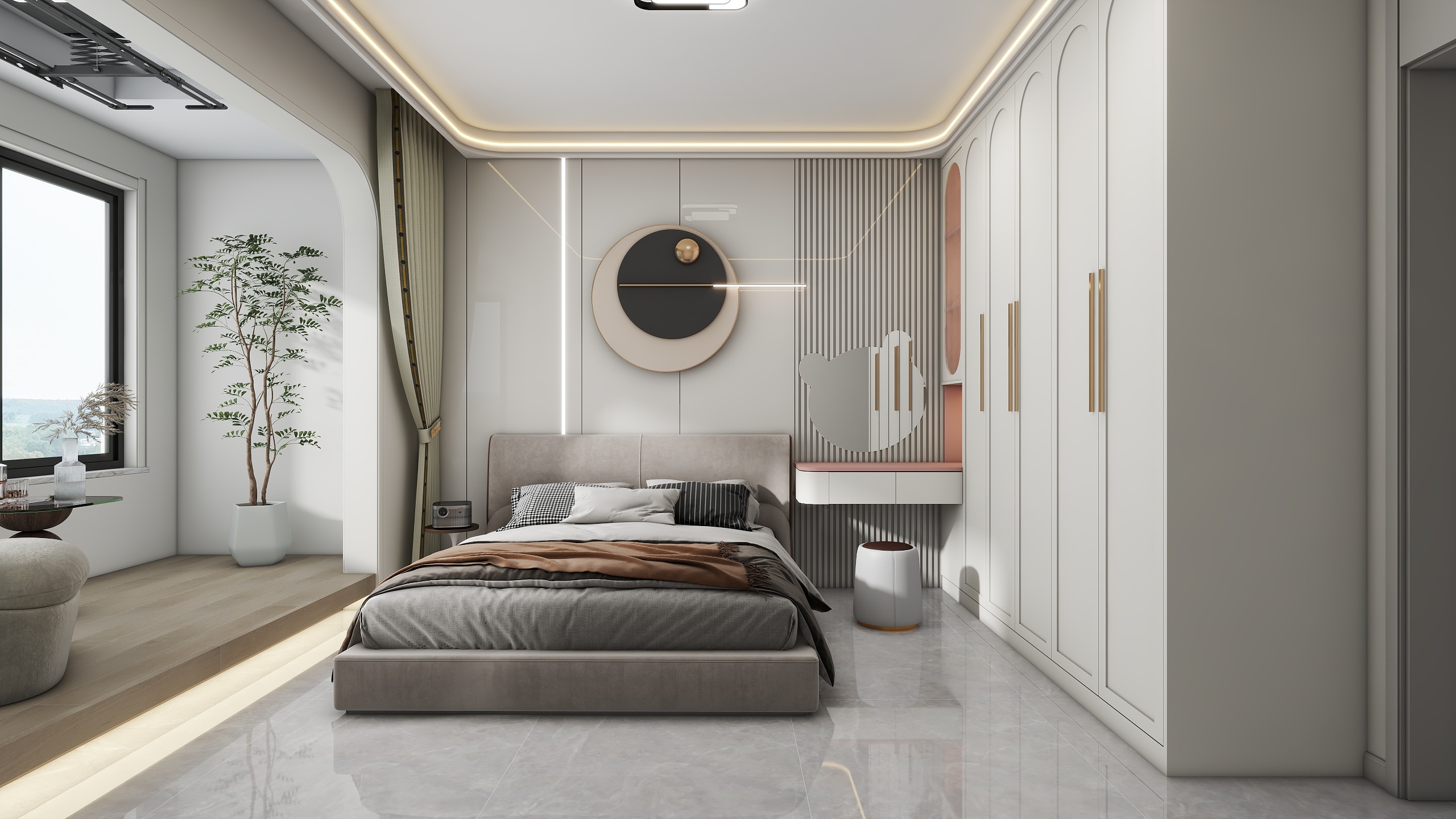 设计师徐十八-景泰苑110平三室-装修设计方案