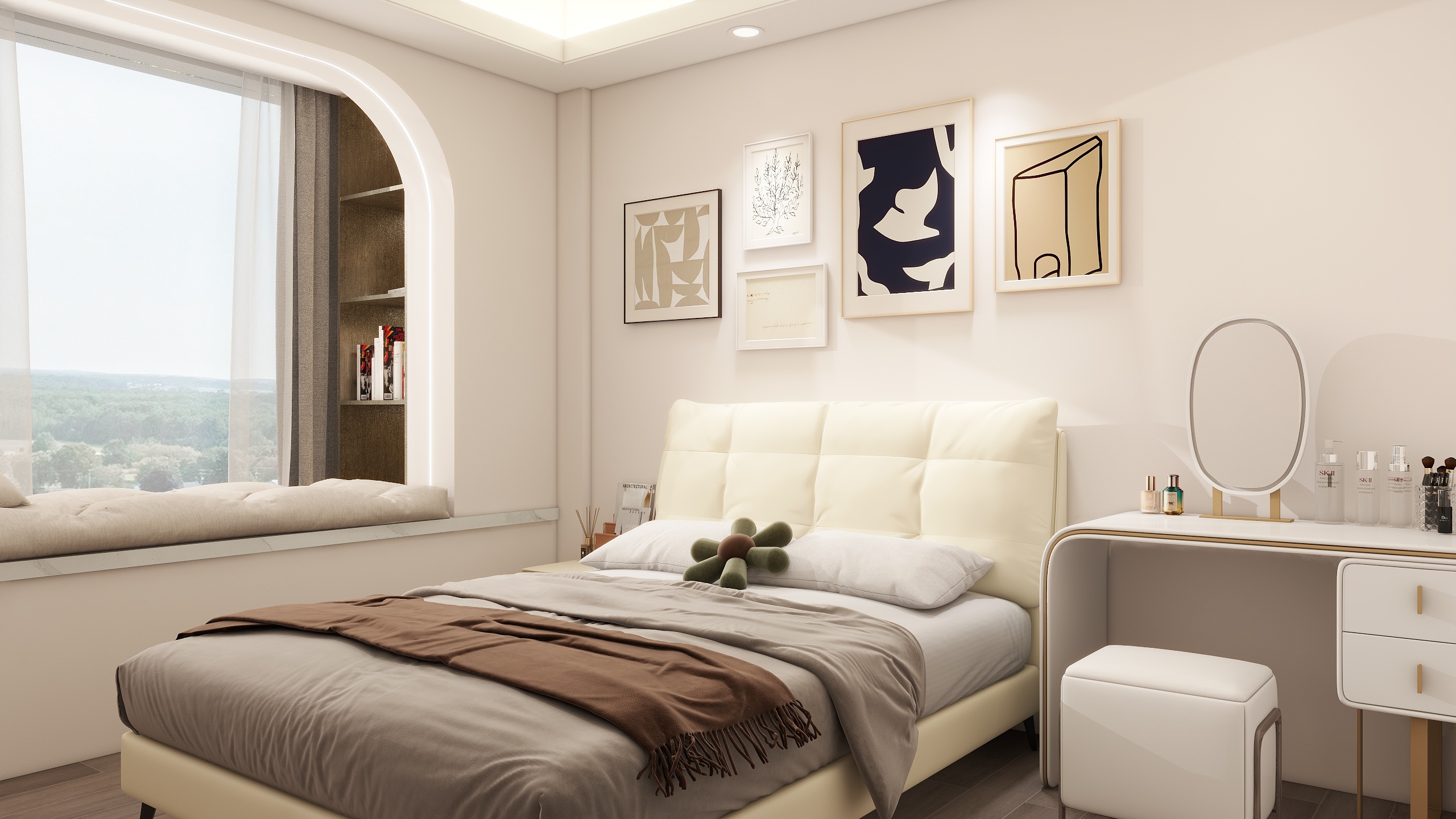 杜扶苏-温柔的心104㎡2室-装修设计方案