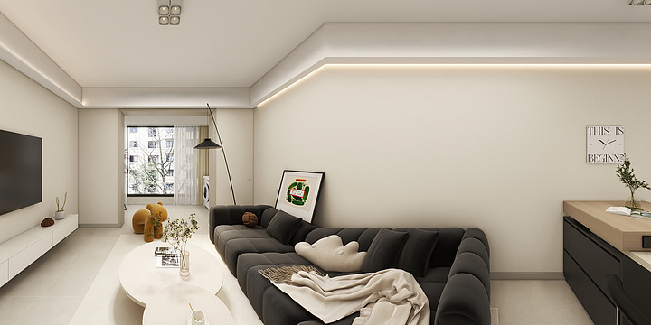 效果图1217-新兴岚湾三期43-1-801-装修设计方案