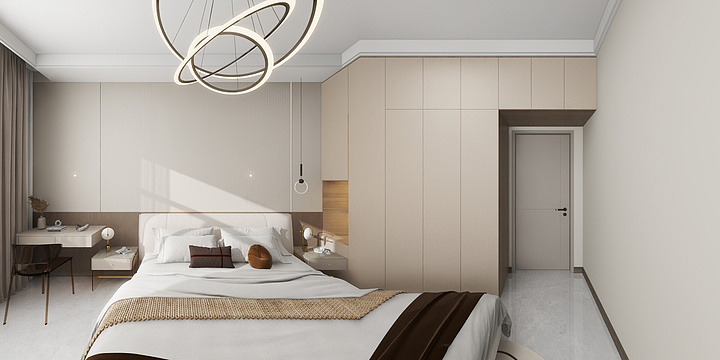 男神GGBood-桥西84㎡2室-装修设计方案