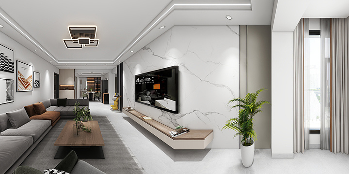 風格雲调-瑞和新城-装修设计方案