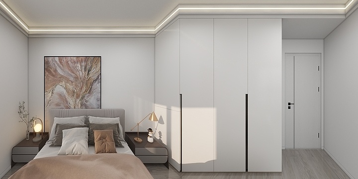 ArvinChen陈-76平两房混搭风-装修设计方案