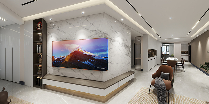 Tian设计师-中海山湖大观1141-装修设计方案