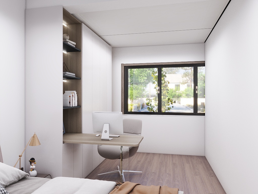 米涵工作室-鼓楼区将军庙68号效果图-装修设计方案