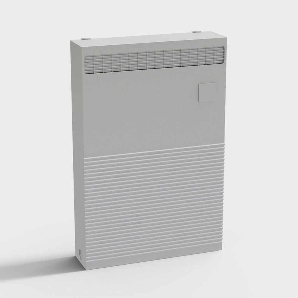 变频空调内机3D模型