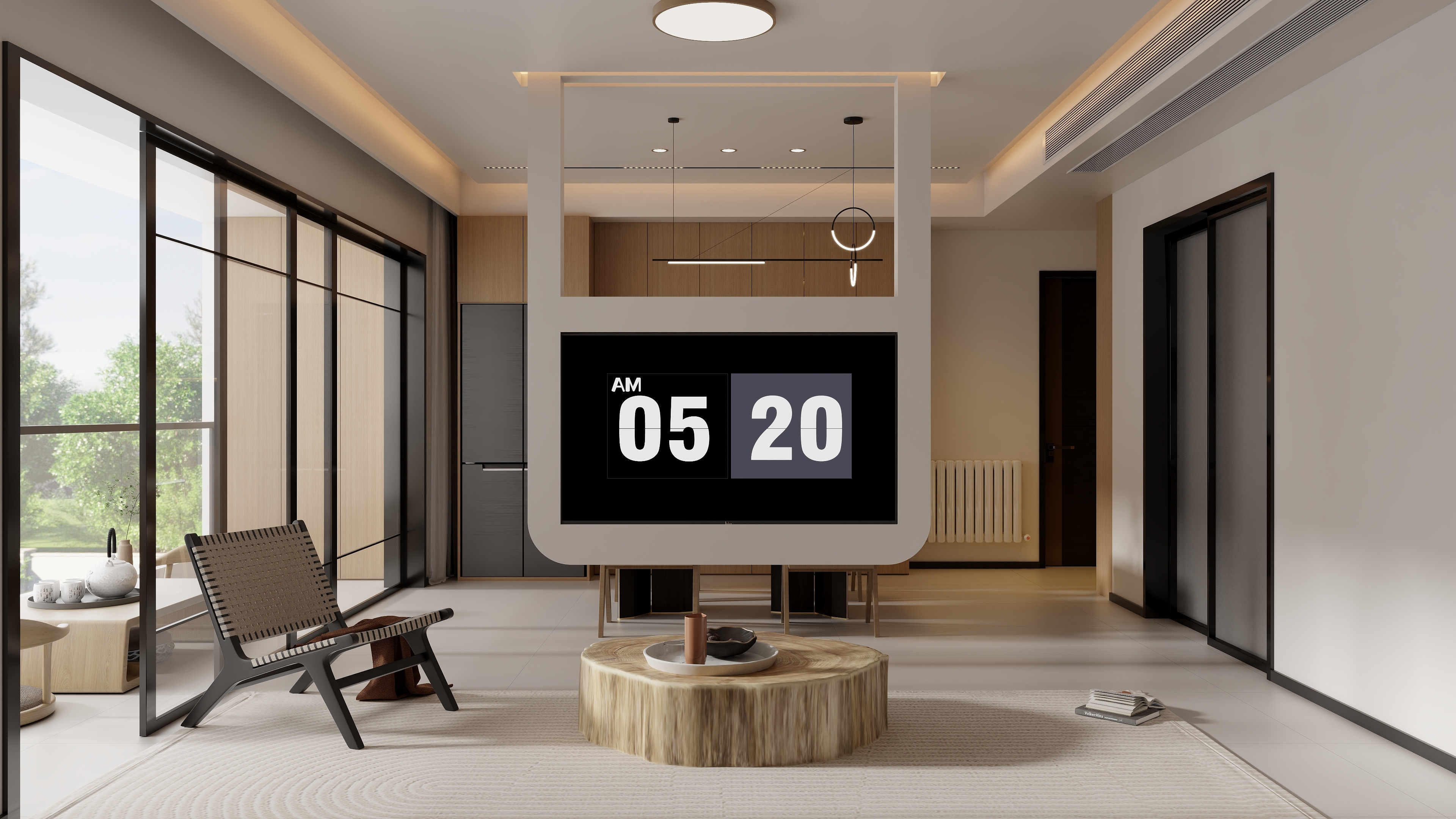 书涵|Harder-【初靡】126m²侘寂设计4室装修效果图