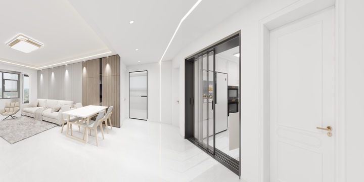 轻居装饰丨设计-轻居装饰丨翡翠森林14#106-装修设计方案