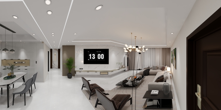 新和县新宫装饰设计师-新和县观湖郡小区10栋1单元101号-装修设计方案