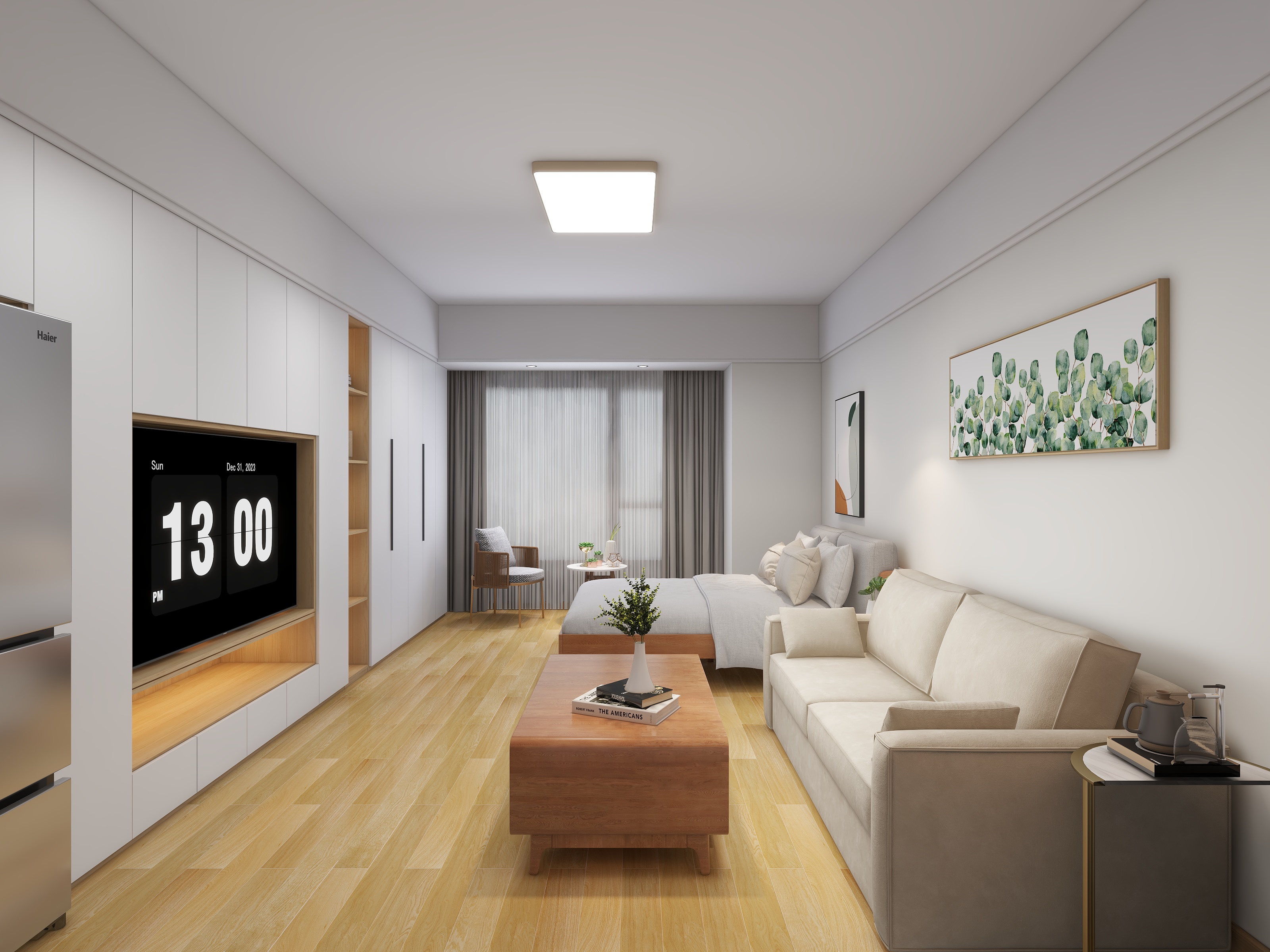 高欢-金汇公寓-装修设计方案