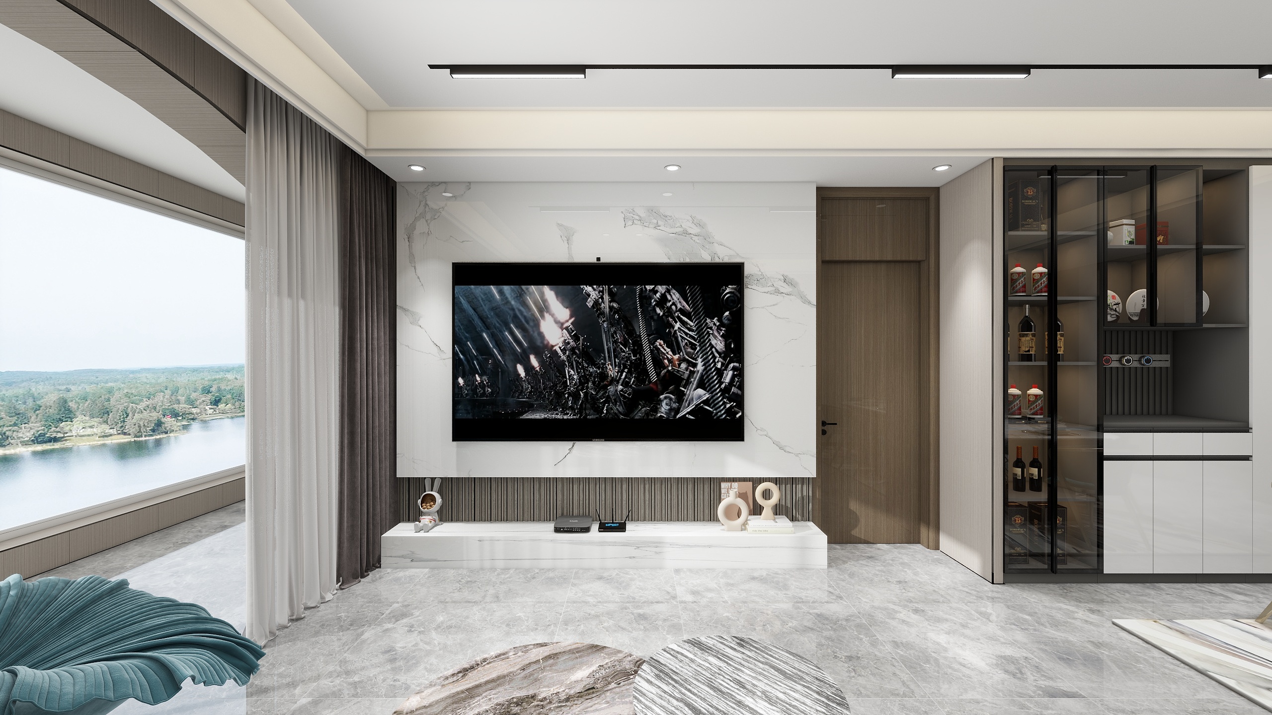 室内设计师I金一龙-崂山区坡前沟社区115-装修设计方案