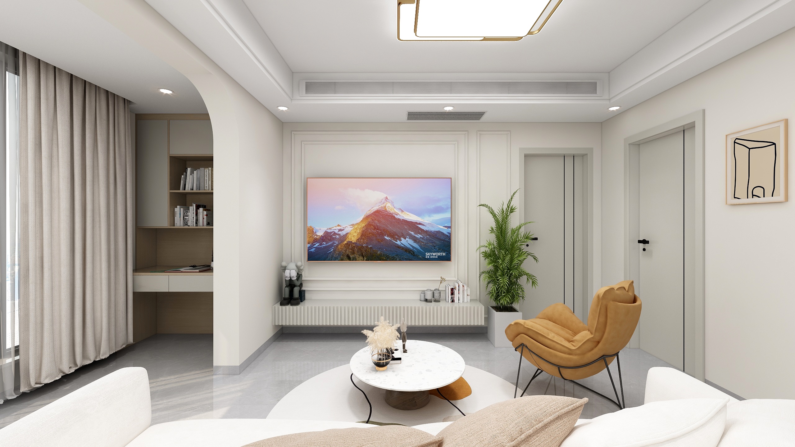 墨海得风-星悦城5栋2单元10楼·罗女士雅居-装修设计方案