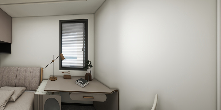 友诚大佳-九里晴川168平户型现代简约-装修设计方案