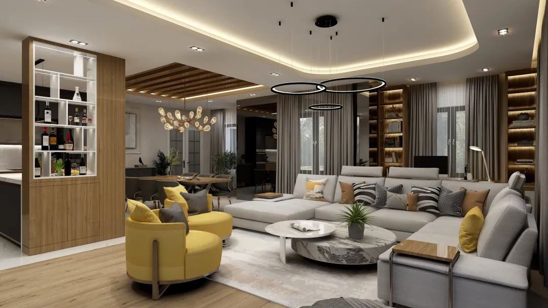 Vladimir的装修设计方案:Luxury apartment