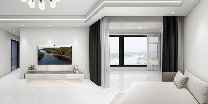 ゛明天的明天-迎宾花园5#10层东户-装修设计方案