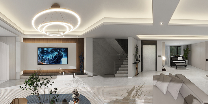 东林书院丨轻高定-华润橡树湾361-装修设计方案