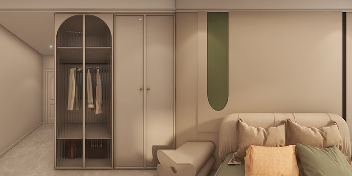 简初_设计-郸城建业云境  中  四室-装修设计方案