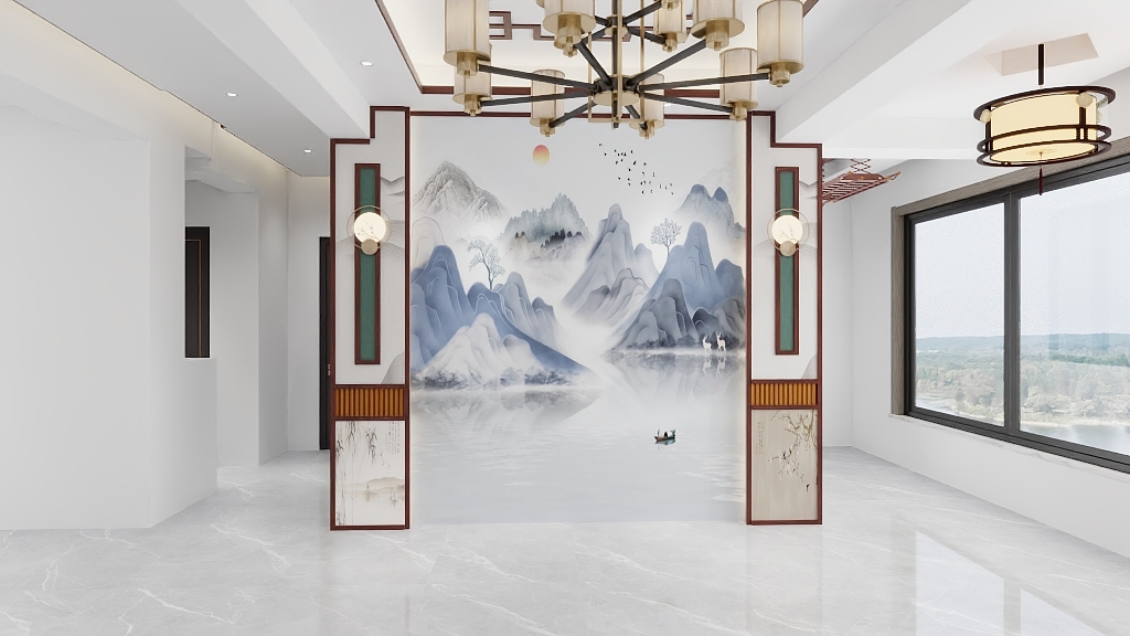 富腾装饰9678-官堡130户型-装修设计方案