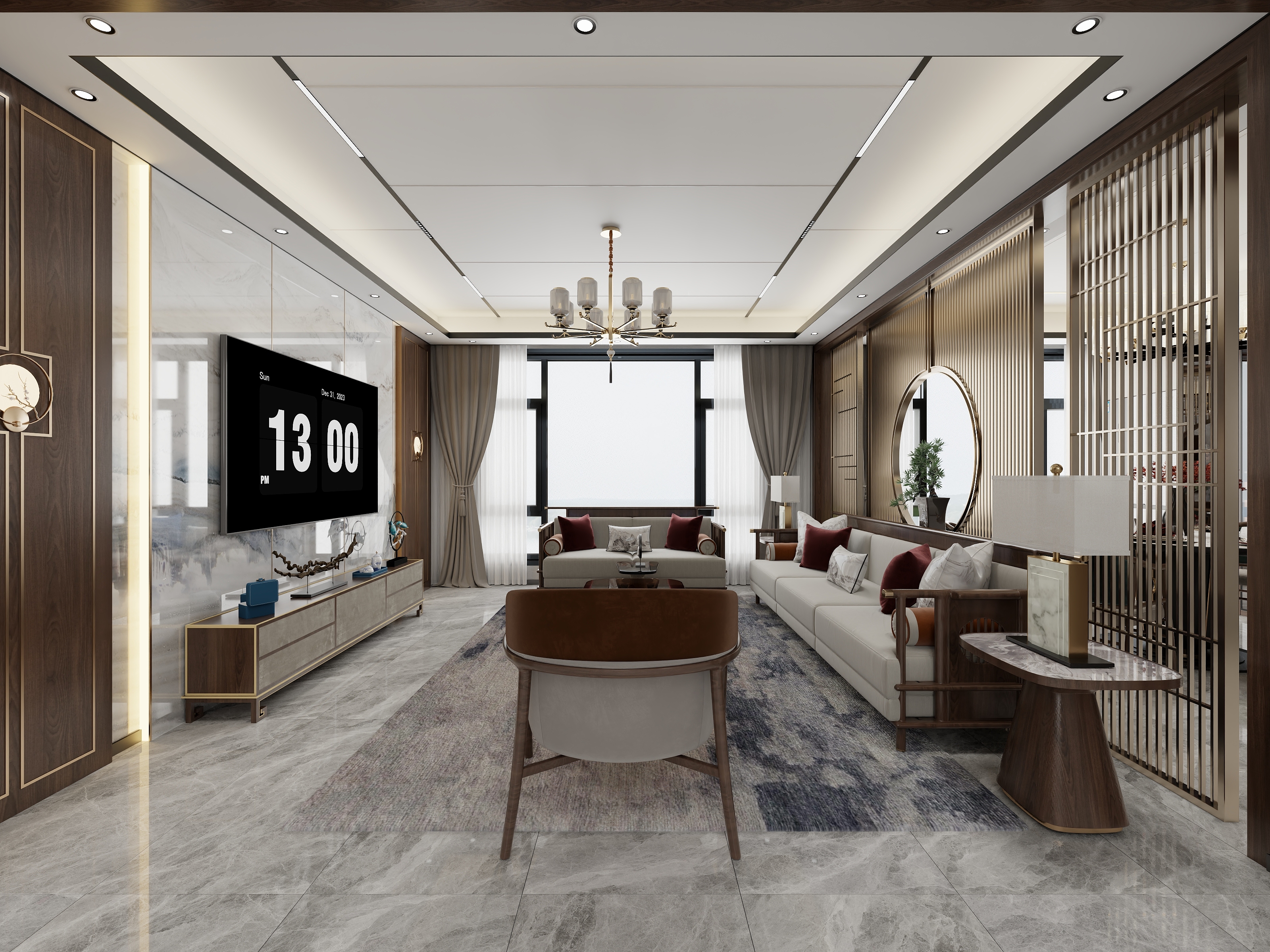 VIPYbzu-新中式-装修设计方案