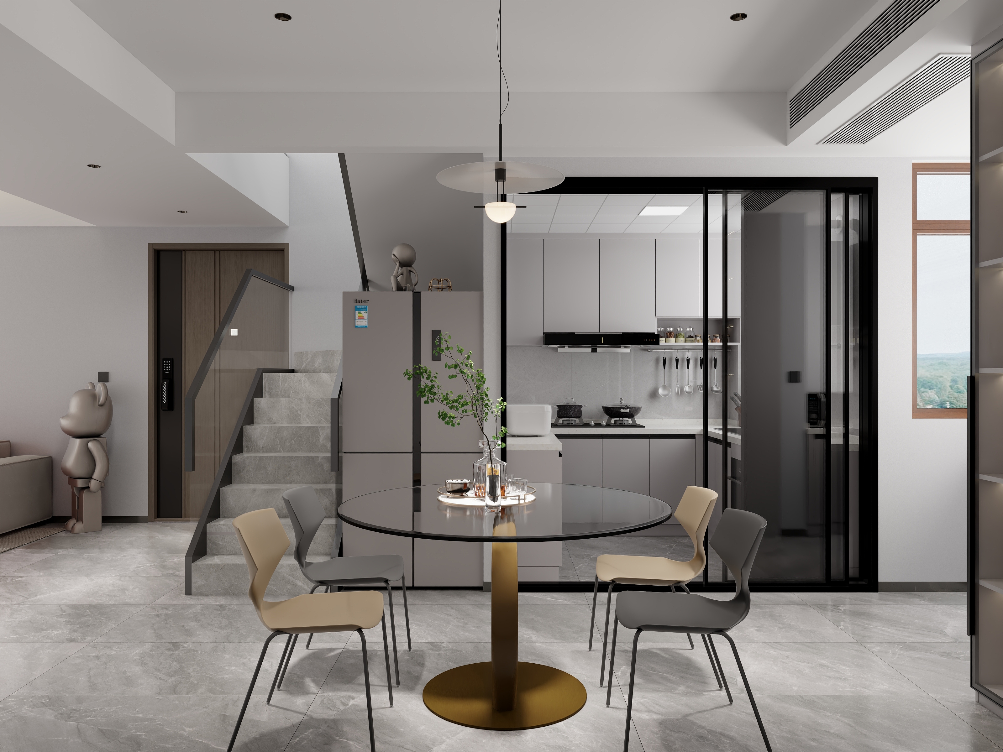 小维设计-大连盛先生雅居-装修设计方案