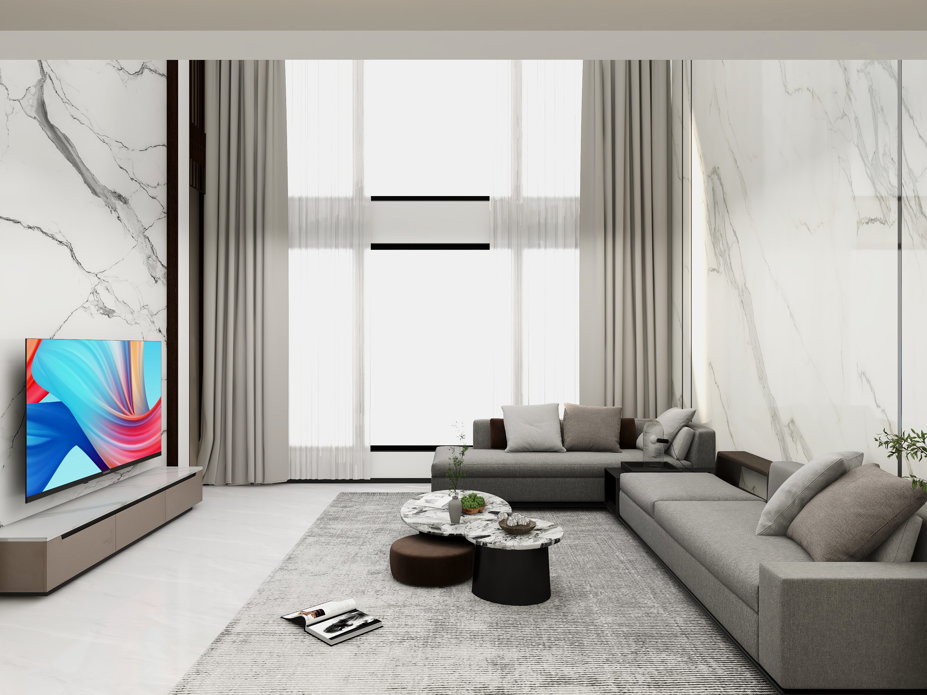 福州极简全案-万山华府-装修设计方案