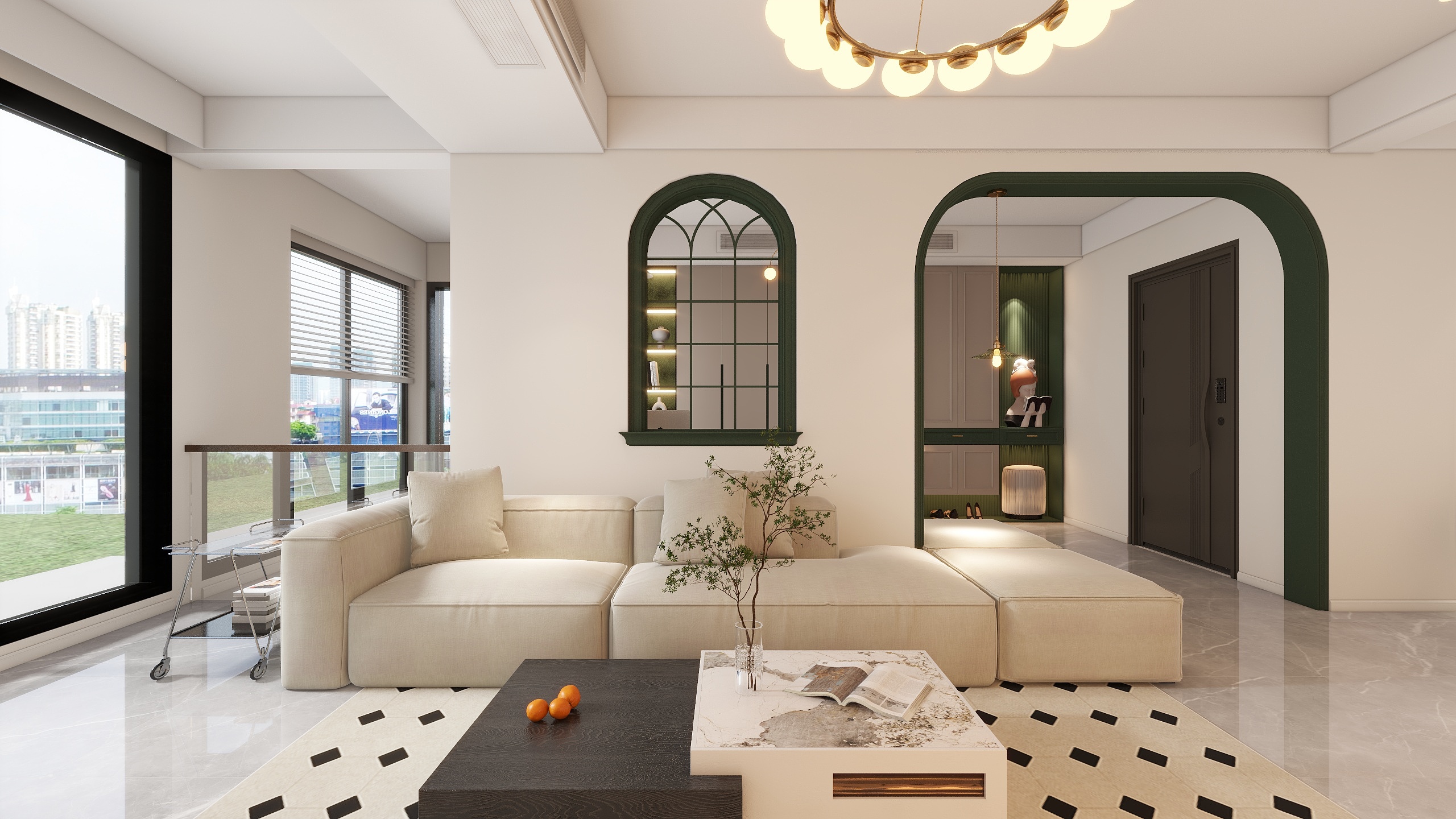 设计师陈佳鑫-金科博翠天辰142㎡3室-装修设计方案