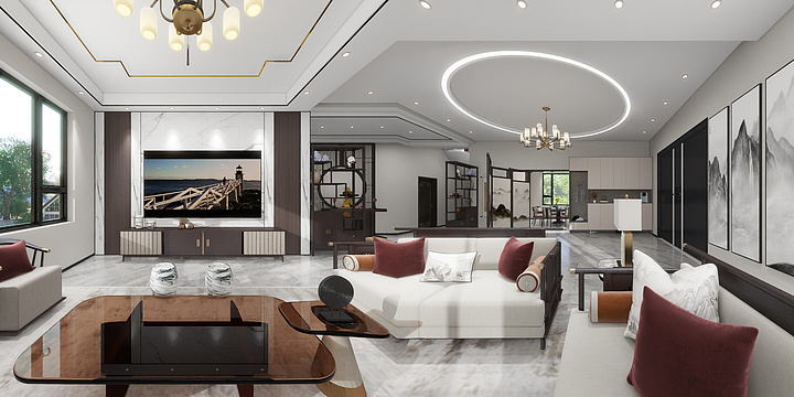 LHYDesign-王村1-装修设计方案