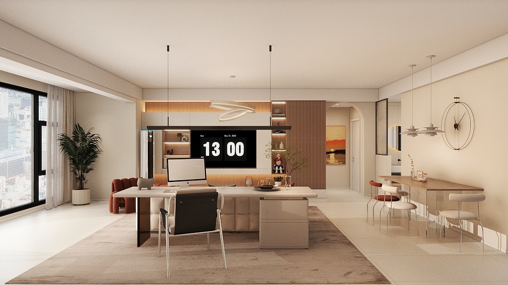 旷章炀-黄忠效果图设计-装修设计方案