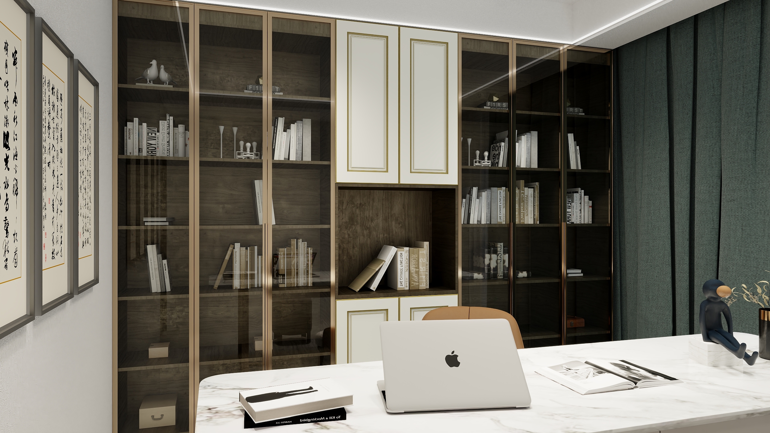 云湖喔~~~-佳兆业玖珑山143㎡1室  现代简约-装修设计方案