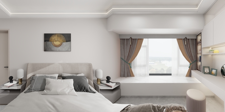 聚美名都装饰-铂钻花园21栋404-装修设计方案