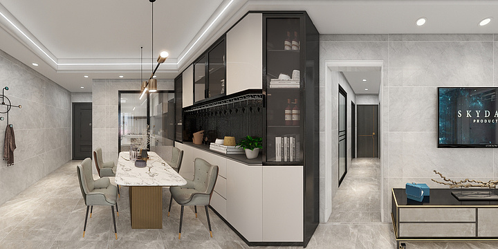 Telescope2-金碧新城-官先生-装修设计方案