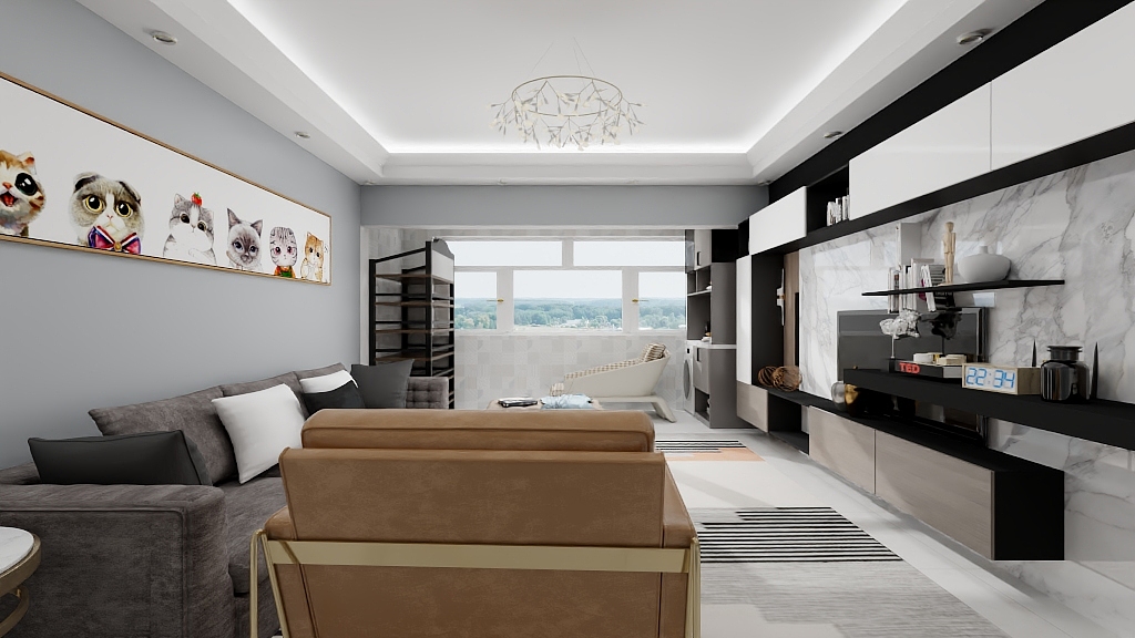 无心将军-金沙港湾 -装修设计方案